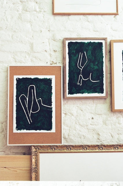 FOREST GREEN - she reclined